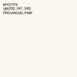 #FCF7F0 - Provincial Pink Color Image
